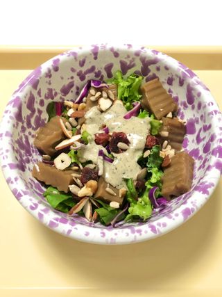 참살이도시락 작심삼일 샐러드도시락 3개 맛보기 새벽배송 또는 택배배송 — 3.5점을 준 리뷰어가 2021년 8월 올린 사용 사진
