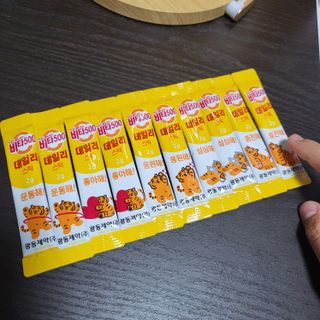 광동생활건강 프리 [광동] VB와 VC를 함유한 멀티 비타민 비타 500 데일리 스틱 180포 — 5점을 준 리뷰어가 2022년 6월 올린 사용 사진
