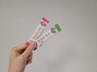 아이비웰니스 빵순이 식탁 위의 필수템! 빵순이 효소 키위맛 100포 + 석류맛 14포 (총 114포) — 5점을 준 리뷰어가 2023년 1월 올린 사용 사진