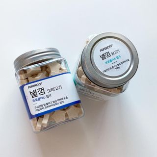 페페로니 자기전에 먹는 저알러지 껌 세트 치킨+오리 — 5점을 준 리뷰어가 2021년 7월 올린 사용 사진