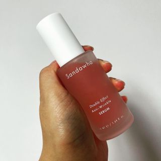 산다화 더블 이펙트 안티 링클 세럼 50ml — 5점을 준 리뷰어가 2021년 11월 올린 사용 사진