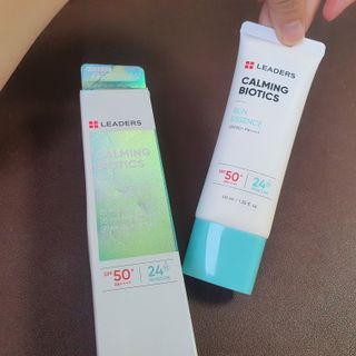 리더스코스메틱 리더스 카밍 바이오틱스 선 에센스 SPF 50+ PA++++ — 5점을 준 리뷰어가 2022년 8월 올린 사용 사진