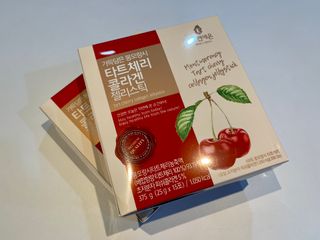자연에온 가득담은 몽모랑시 타트체리 콜라겐 젤리스틱 — 5점을 준 리뷰어가 2021년 1월 올린 사용 사진