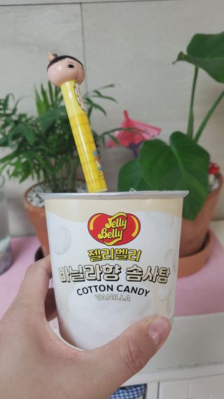 젤리벨리 솜사탕 2종-딸기치즈케이크, 바닐라 — 5점을 준 리뷰어가 2021년 12월 올린 사용 사진