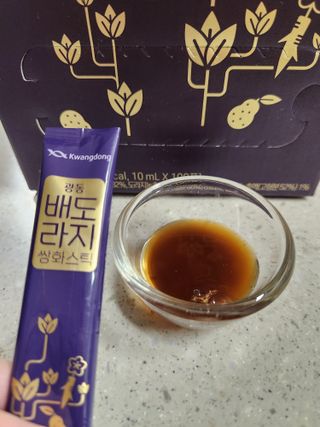 광동생활건강 나우 [광동] 배도라지 쌍화스틱 10mL x 100포 — 5점을 준 리뷰어가 2022년 12월 올린 사용 사진