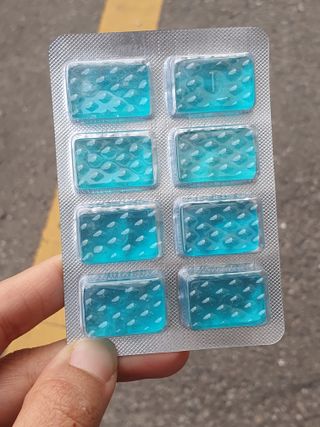마요라 히말라야 솔트 캔디 2종-페퍼민트 맛, 라임민트 맛 — 5점을 준 리뷰어가 2022년 12월 올린 사용 사진