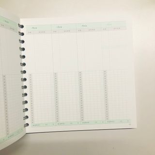 리훈 여러분의 오늘을 채워나갈 수 있도록 도와줄 오늘공부 1년용 스터디플래너 — 4.5점을 준 리뷰어가 2021년 4월 올린 사용 사진