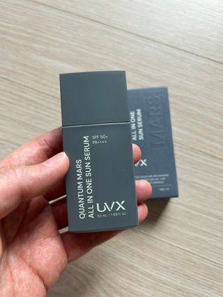 UVX 퀀텀 마스 올인원 선세럼 — 4.5점을 준 리뷰어가 2024년 2월 올린 사용 사진