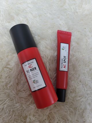 페브유 / FABYOU [페브유 2종 SET] 레드 블레미쉬 AC 토너 + AC스팟 — 5점을 준 리뷰어가 2021년 7월 올린 사용 사진