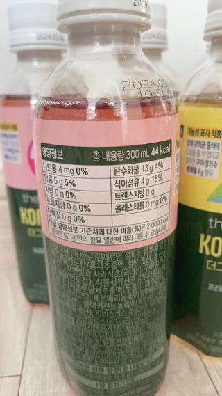 더그레잇티 콤부차 [매일유업] 더그레잇티 44kcal 콤부차 300ml *12개입 (오리지널 6개+베리리치 6개) — 4.5점을 준 리뷰어가 2023년 8월 올린 사용 사진