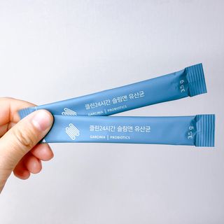 클린24시간 슬림앤유산균 1박스 (3.5g X 15포) — 5점을 준 리뷰어가 2022년 11월 올린 사용 사진