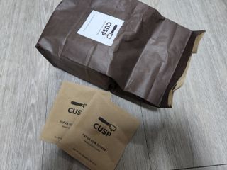 커스프 드립백 커피 G1원두 버라이어티팩 12g 12개입 — 5점을 준 리뷰어가 2022년 8월 올린 사용 사진