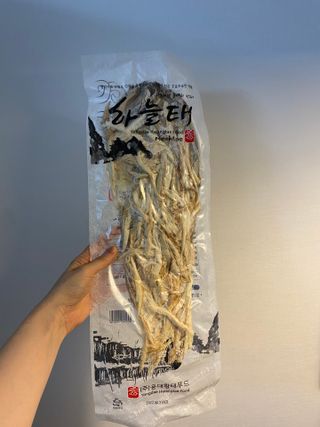 [오늘바스켓] 용대리 손질하늘태 130g — 5점을 준 리뷰어가 2021년 6월 올린 사용 사진