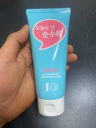 IO 아이오 오늘도 넌 순수해 - 약산성 클렌징폼 — 5점을 준 리뷰어가 2021년 2월 올린 사용 사진