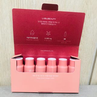 랩앤뷰티 메가 벨벳 콜라겐 12000 — 4점을 준 리뷰어가 2021년 5월 올린 사용 사진