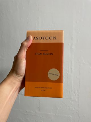 아소윤 건조하고 지친 피부에 힐링을 기분좋은 향기 스파맨션 바디오일 마사지오일 5종 중 1개 랜덤발송-2 — 4점을 준 리뷰어가 2021년 10월 올린 사용 사진