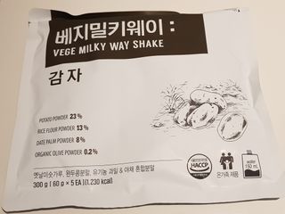 클린24시간 베지밀키웨이 감자 쉐이크 1세트 (5개) — 3점을 준 리뷰어가 2022년 10월 올린 사용 사진