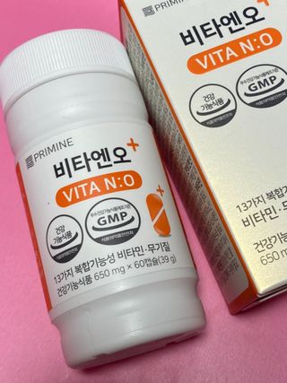 프리마인 성큼다가온 봄, 이너뷰티를 챙겨야 피부도 화사하게, 컨디션도 활기차게. 흡수율을 높인 고효율 비타민. — 5점을 준 리뷰어가 2022년 9월 올린 사용 사진