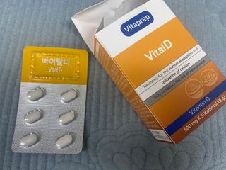 뉴트리션팩토리 비타프렙 바이탈디 비타민D 500mg — 5점을 준 리뷰어가 2021년 9월 올린 사용 사진
