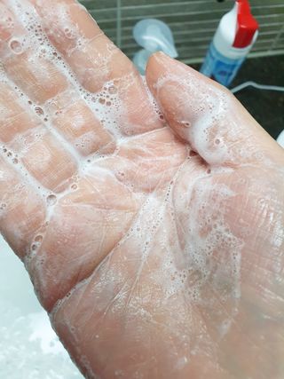프리타임1 프리타임 파파야 엔자임 워시, 파우더 페이스 폼 클렌저 — 4점을 준 리뷰어가 2023년 3월 올린 사용 사진