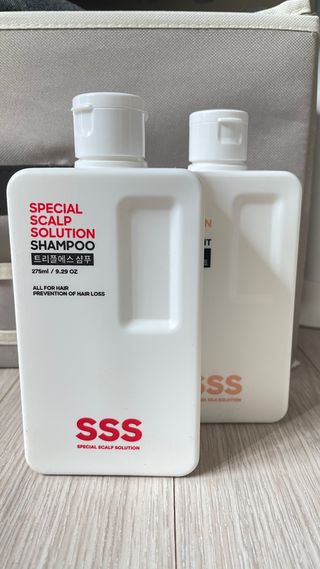 트리플에스 탈모 샴푸 275ml + 실크 트리트먼트 275ml — 5점을 준 리뷰어가 2021년 4월 올린 사용 사진