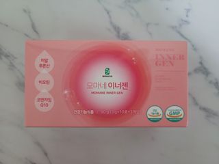 [모마네] 이너뷰티 히알루론산 비오틴 코큐텐 저분자피쉬콜라겐 - 3 g 30포 ★석류맛 — 5점을 준 리뷰어가 2021년 12월 올린 사용 사진
