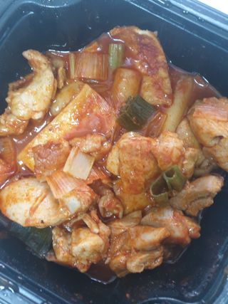 한성기업 무볼레 닭떡볶이+해물떡볶이 2종 세트 — 5점을 준 리뷰어가 2021년 10월 올린 사용 사진