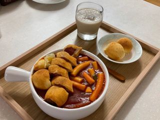 Dog&Ball 독앤볼 독앤볼 떡볶이 키트 — 5점을 준 리뷰어가 2021년 12월 올린 사용 사진