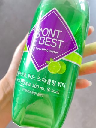 몽베스트 Montbest with Sparkling water Lime20병 — 5점을 준 리뷰어가 2022년 7월 올린 사용 사진