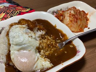 불타 지옥불카레 불지옥맛 180g x 3봉 — 5점을 준 리뷰어가 2021년 6월 올린 사용 사진