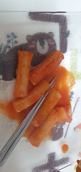 응큼떡볶이 — 3점을 준 리뷰어가 2021년 3월 올린 사용 사진