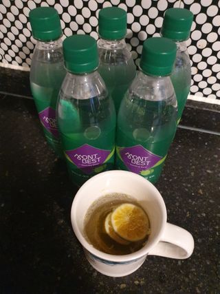 몽베스트 Montbest with Sparkling water Lime20병 — 5점을 준 리뷰어가 2021년 12월 올린 사용 사진