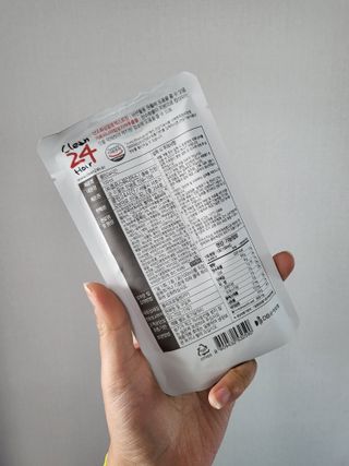클린24시간 1BOX(5포) + 전용보틀(500ml) — 5점을 준 리뷰어가 2022년 7월 올린 사용 사진