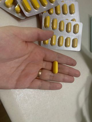 [경남제약헬스케어] 런칭기념 케어플러스 B로날린 1,000mg X 60정(2개월분)/비타민B군 — 5점을 준 리뷰어가 2023년 10월 올린 사용 사진