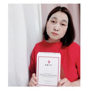 닥터마시멜로 마블러스 멀티 클리닉 마스크 — 5점을 준 리뷰어가 2021년 3월 올린 사용 사진