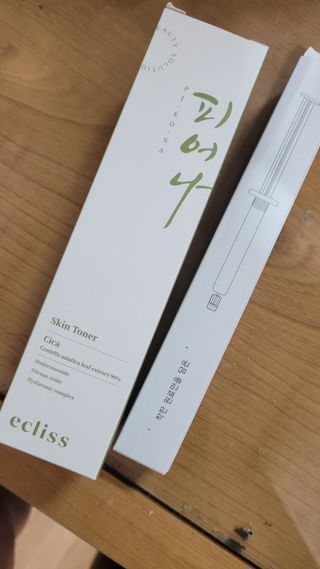 에클리스 피어나 스킨토너 — 4.5점을 준 리뷰어가 2022년 3월 올린 사용 사진
