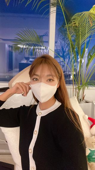 Ciior 씨오르 브이핏 마스크 — 5점을 준 리뷰어가 2022년 12월 올린 사용 사진