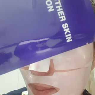 101스킨 영앤리치 하이드로겔 마스크팩 — 5점을 준 리뷰어가 2021년 2월 올린 사용 사진