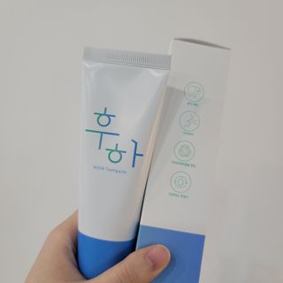[심폐소생소] 무불소 임산부 천연 치약 — 5점을 준 리뷰어가 2021년 10월 올린 사용 사진