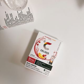 셀시어스 온더고 에너지 비타민 피트니스 드링크 파우더 (10sticks) 다이어트 음료 — 4.5점을 준 리뷰어가 2022년 5월 올린 사용 사진