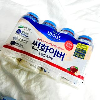 LIVE 매일바이오 썬화이버 드링킹 요거트 — 5점을 준 리뷰어가 2022년 8월 올린 사용 사진