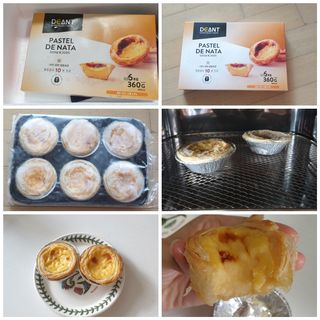 디앙뜨 포르투갈 에그타르트 오리지널 맛+패션후르츠 맛 중 택1 — 5점을 준 리뷰어가 2021년 7월 올린 사용 사진
