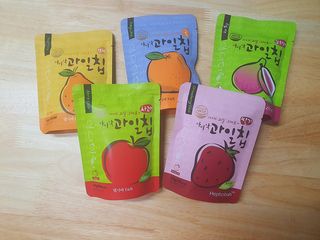 아비삭과일칩 5종 /딸기,사과,배,귤,무화과 5종 — 4.5점을 준 리뷰어가 2021년 4월 올린 사용 사진