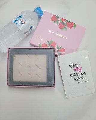 연말/새해선물 오트밀크로 만든 쫀득하고 부드러운 카카올라 생초콜릿 7종 — 5점을 준 리뷰어가 2021년 9월 올린 사용 사진
