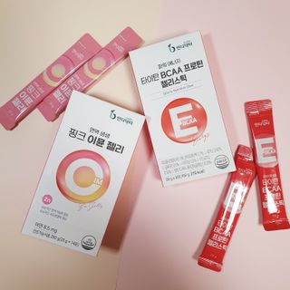 인디닥터 면역 생생 핑크 이뮨 젤리 + 타이탄 BCAA 프로틴 젤리스틱 — 2점을 준 리뷰어가 2022년 3월 올린 사용 사진