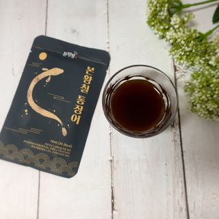 [비린내 완벽제거] 본황칠 통장어 국내산 장어즙 아르기닌 2800mg 장어즙효능 기력보강 — 5점을 준 리뷰어가 2022년 9월 올린 사용 사진
