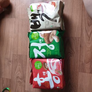 [풀무원] 자연은맛있다 정면, 백면, 홍면  세트 — 5점을 준 리뷰어가 2021년 4월 올린 사용 사진