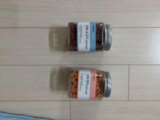 페페로니 진짜 오메가3 연어+소고기 180g+180g — 5점을 준 리뷰어가 2021년 7월 올린 사용 사진