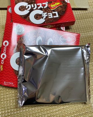 NISSIN 닛신 크리스피 초코 — 5점을 준 리뷰어가 2022년 12월 올린 사용 사진