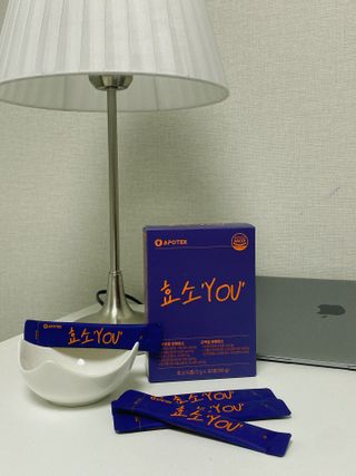 [푸름웰니스] 아포텍 효소 YOU 1개월3g 30포 — 5점을 준 리뷰어가 2021년 10월 올린 사용 사진